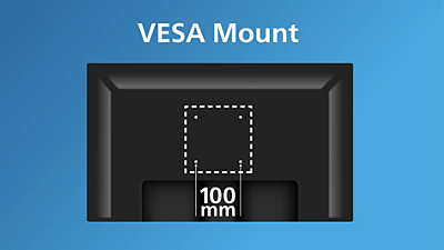 VESA montaj daha fazla esneklik sağlar