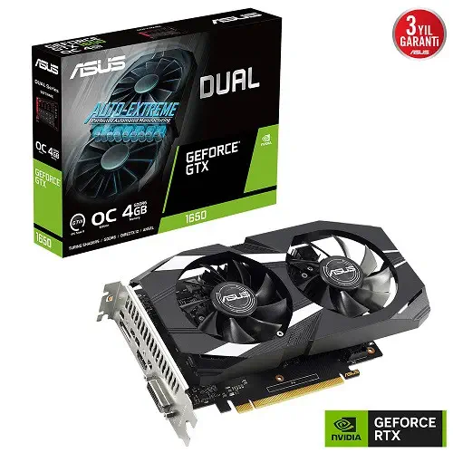 ASUS DUAL-RTX3050-O8G-V2 Gaming Ekran Kartı