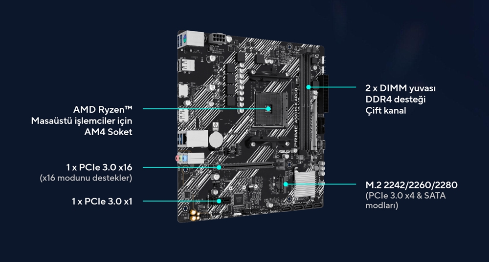 PRIME A520M-K ARGB PRIME A520M-K ARGB