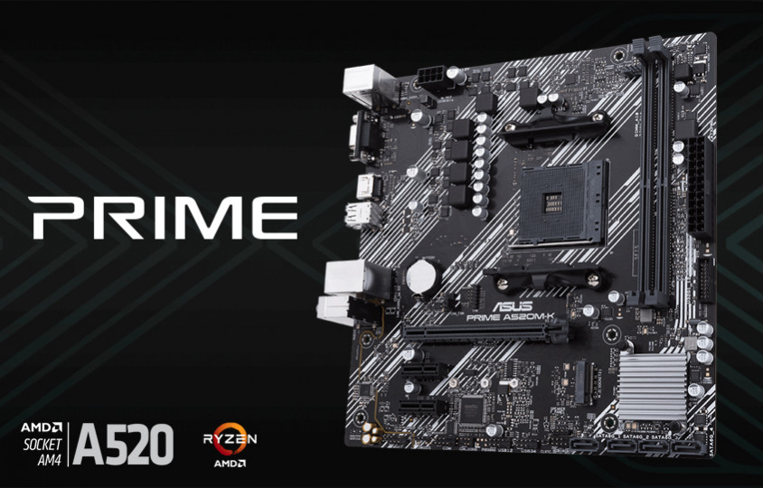 Asus Prime A520M-K Anakart