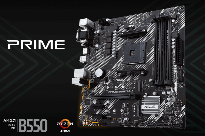 Asus Prime B550M-K ARGB Gaming Anakart