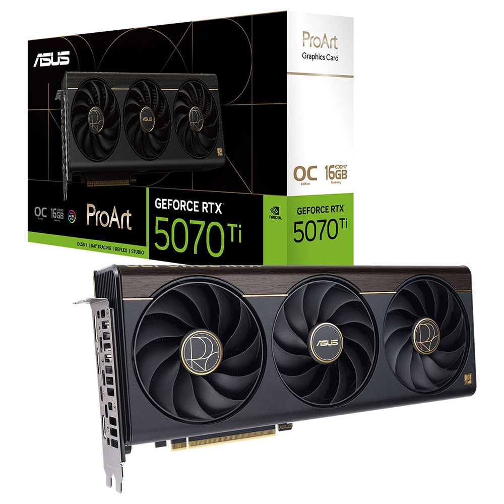ProArt GeForce RTX™ 5070 Ti OC Edition 16GB GDDR7 ProArt GeForce RTX™ 5070 Ti OC Edition 16GB GDDR7
