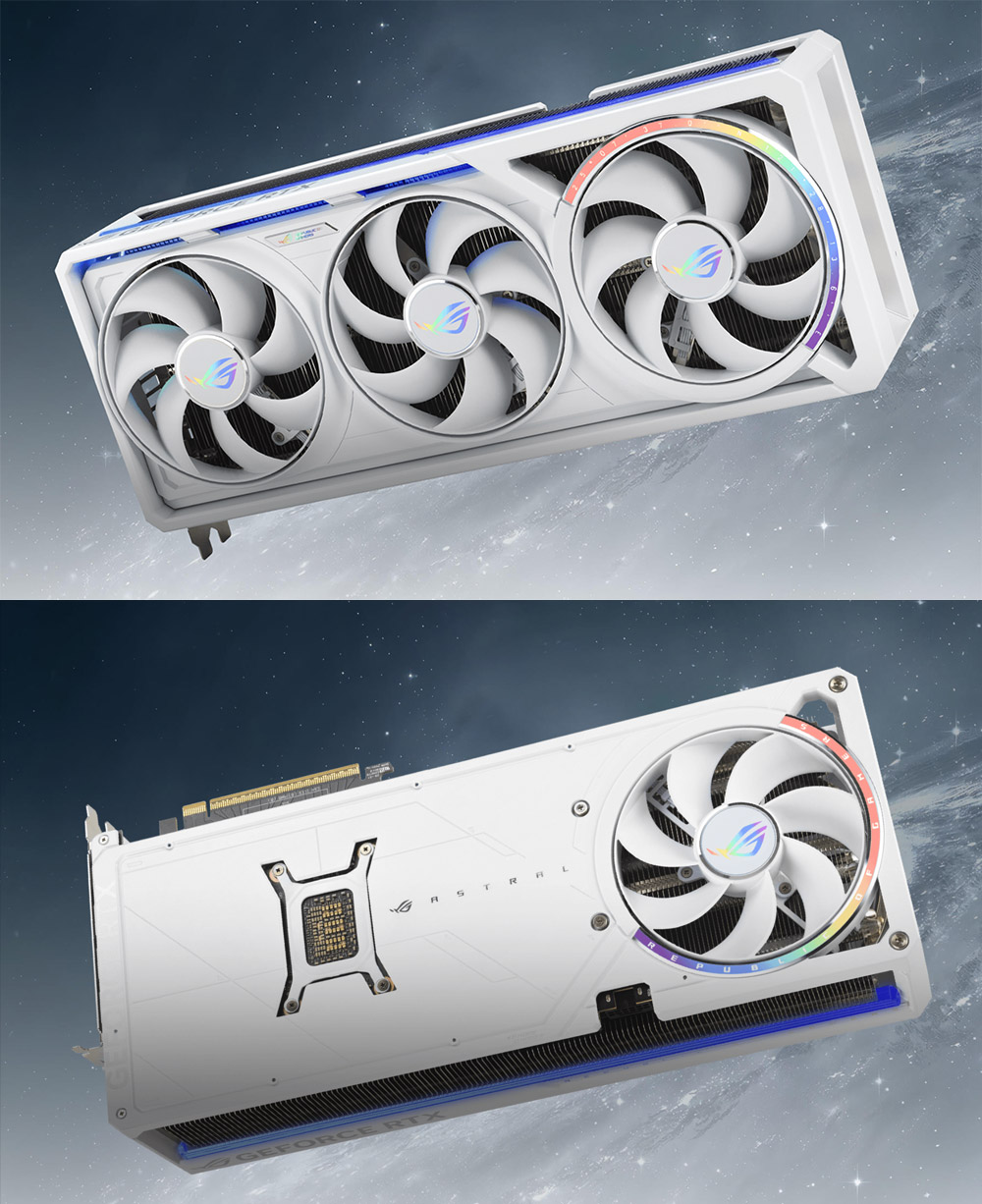 ROG Astral GeForce RTX™ 5080 16GB GDDR7 WHITE OC Edition ROG Astral GeForce RTX™ 5080 16GB GDDR7 WHITE OC Edition