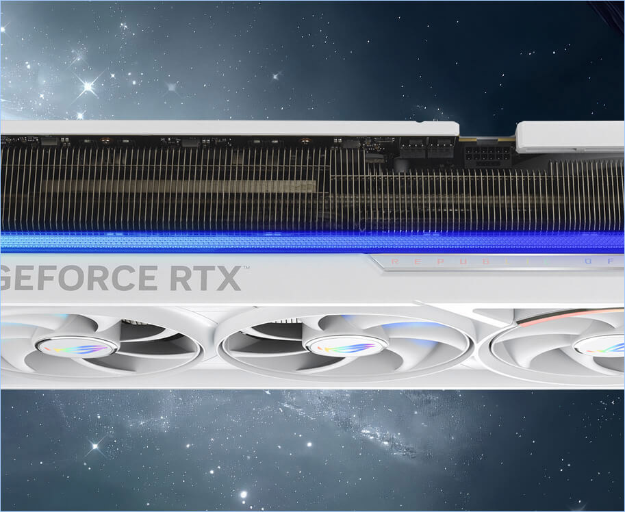 ROG Astral GeForce RTX™ 5090 32GB GDDR7 WHITE OC Edition ROG Astral GeForce RTX™ 5090 32GB GDDR7 WHITE OC Edition