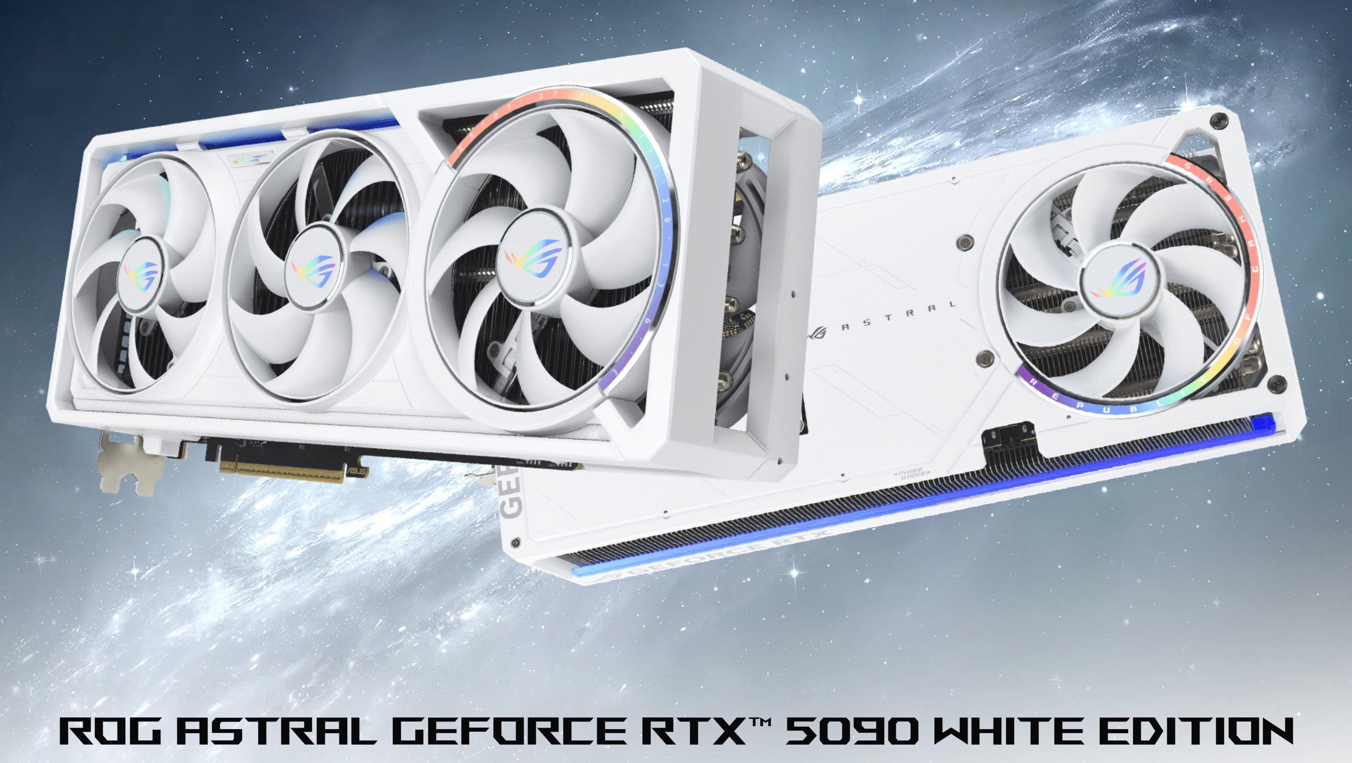 ROG Astral GeForce RTX™ 5090 32GB GDDR7 WHITE OC Edition ROG Astral GeForce RTX™ 5090 32GB GDDR7 WHITE OC Edition