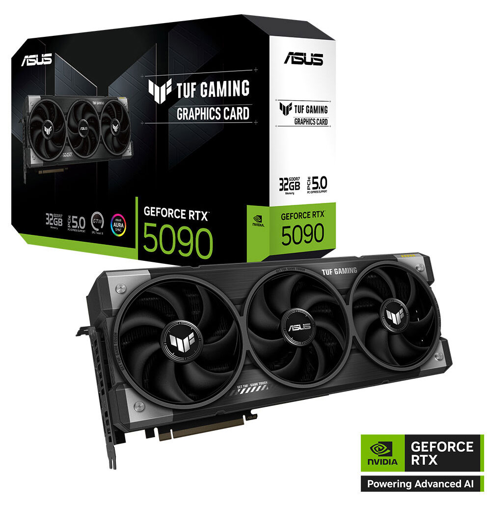 ASUS TUF Gaming GeForce RTX™ 5090 32GB GDDR7 ASUS TUF Gaming GeForce RTX™ 5090 32GB GDDR7