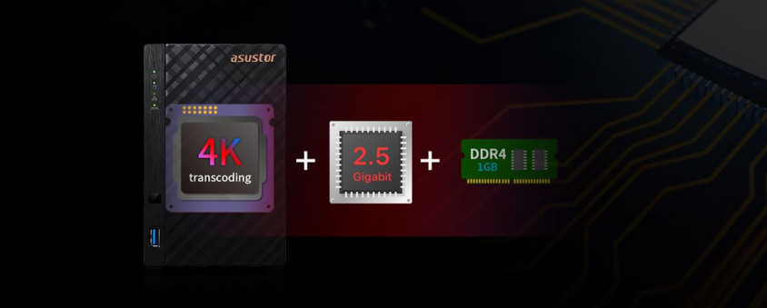Asustor AS1102T Nas Depolama Ünitesi