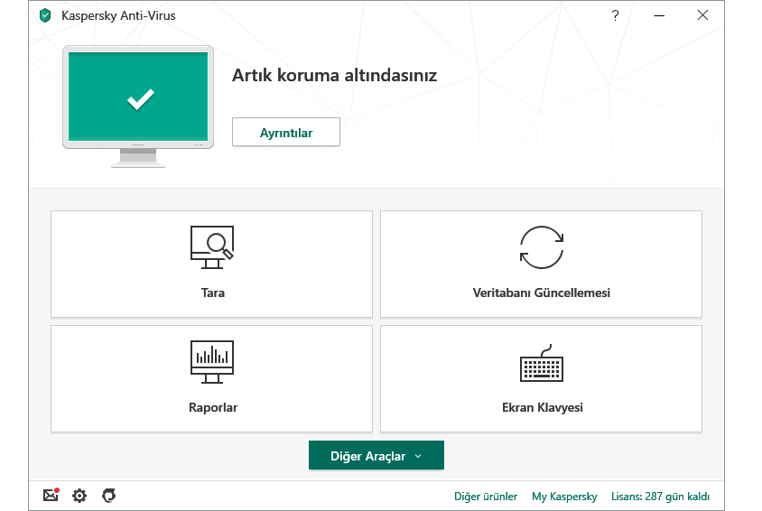 Kaspersky Antivirüs 2019 Türkçe 4 Kullanıcı 1 Yıl