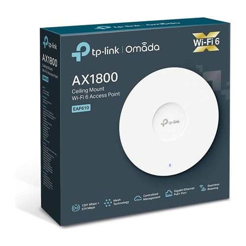 Tp-Link EAP610 Tavan Tipi AX1800 5.0GHz, Wifi 6 Access Point Fiyat