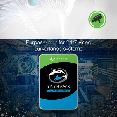 Seagate Skyhawk Surveillance ST4000VX016 4TB 3.5” SATA 3 Güvenlik Diski