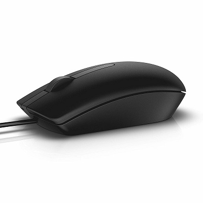 dell ms116 mouse black