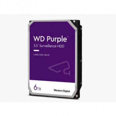 WD Purple WD63PURZ 6TB 3.5? 5400RPM 256MB 7x24 Güvenlik Diski