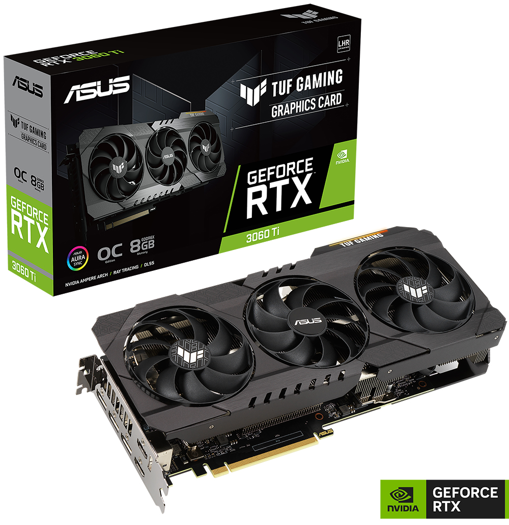 TUF Gaming RTX 3060 Ti OC Edition 8G GDDR6X