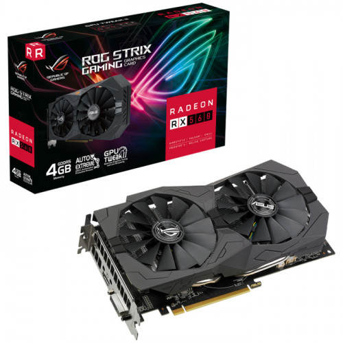 Asus ROG-STRIX-RX560-4G-V2-GAMING Ekran Kart