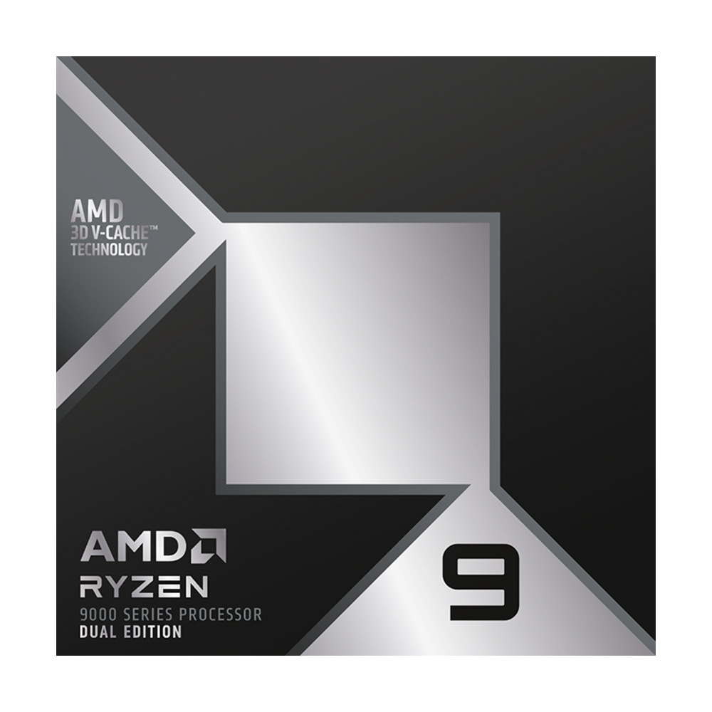 AMD Ryzen 9 9950X3D2 Dual Edition 4.30GHz 16 Çekirdek 192MB Önbellek Soket AM5 Box İşlemci