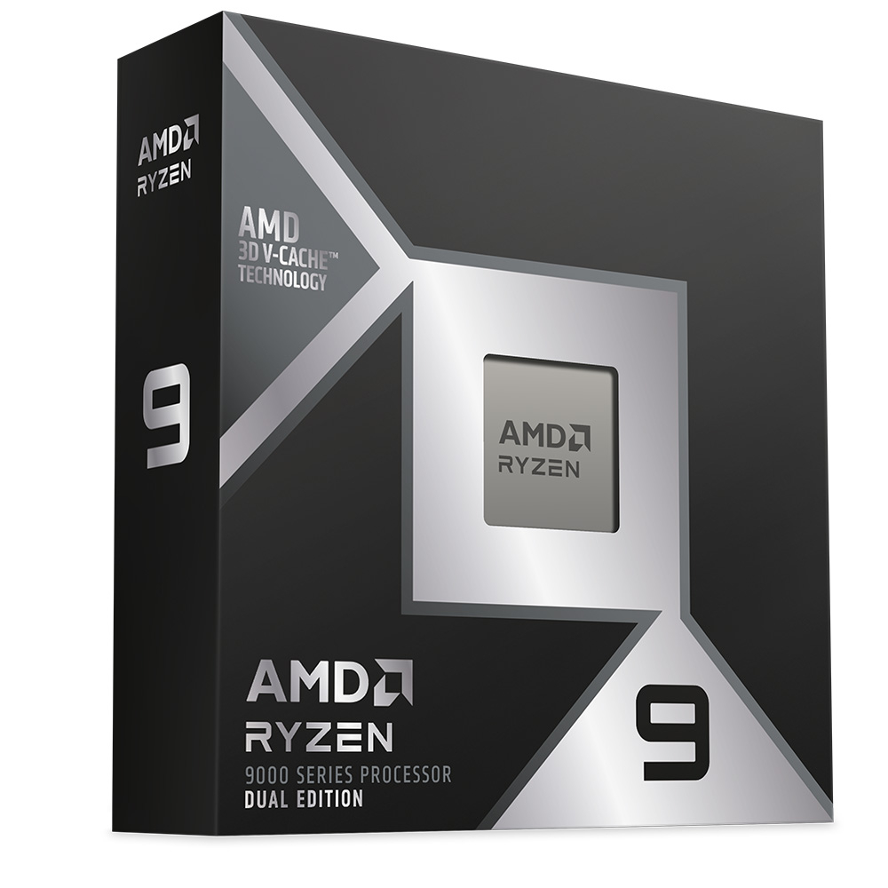 AMD Ryzen 9 9950X3D2 Dual Edition 4.30GHz 16 Çekirdek 192MB Önbellek Soket AM5 Box İşlemci