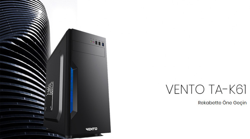 Vento TA-K61 750W ATX Mid-Tower Kasa