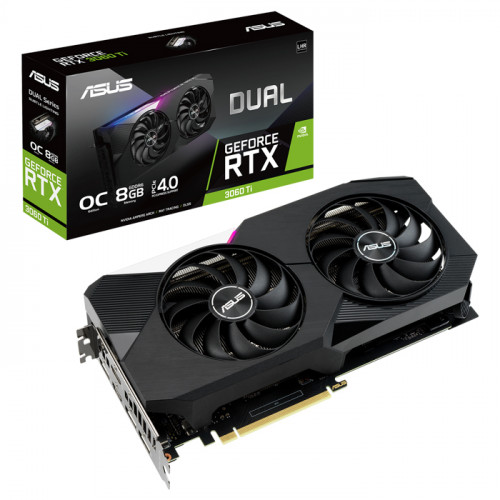 Asus DUAL-RTX3060TI-O8G-V2 Gaming Ekran Kartı