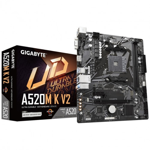 Gigabyte A520M K V2 1.0 DDR4 mATX Gaming Anakart