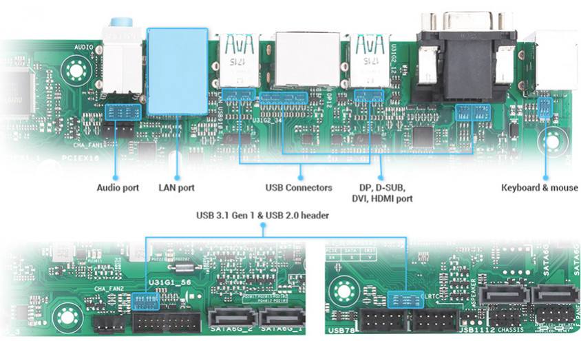 Asus Pro B550M-C/CSM Anakart