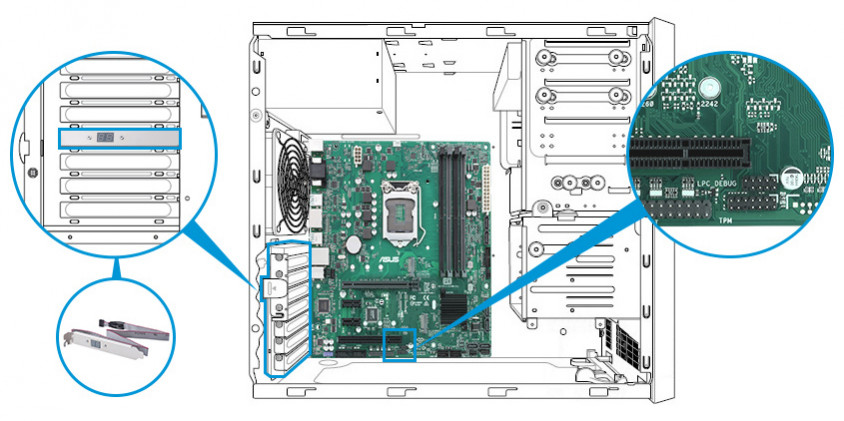 Asus Pro B550M-C/CSM Anakart