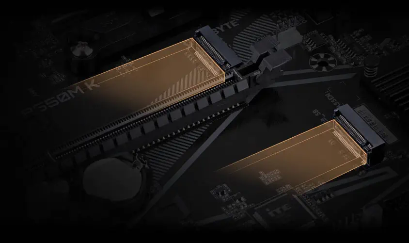 Gigabyte B550M K Anakart