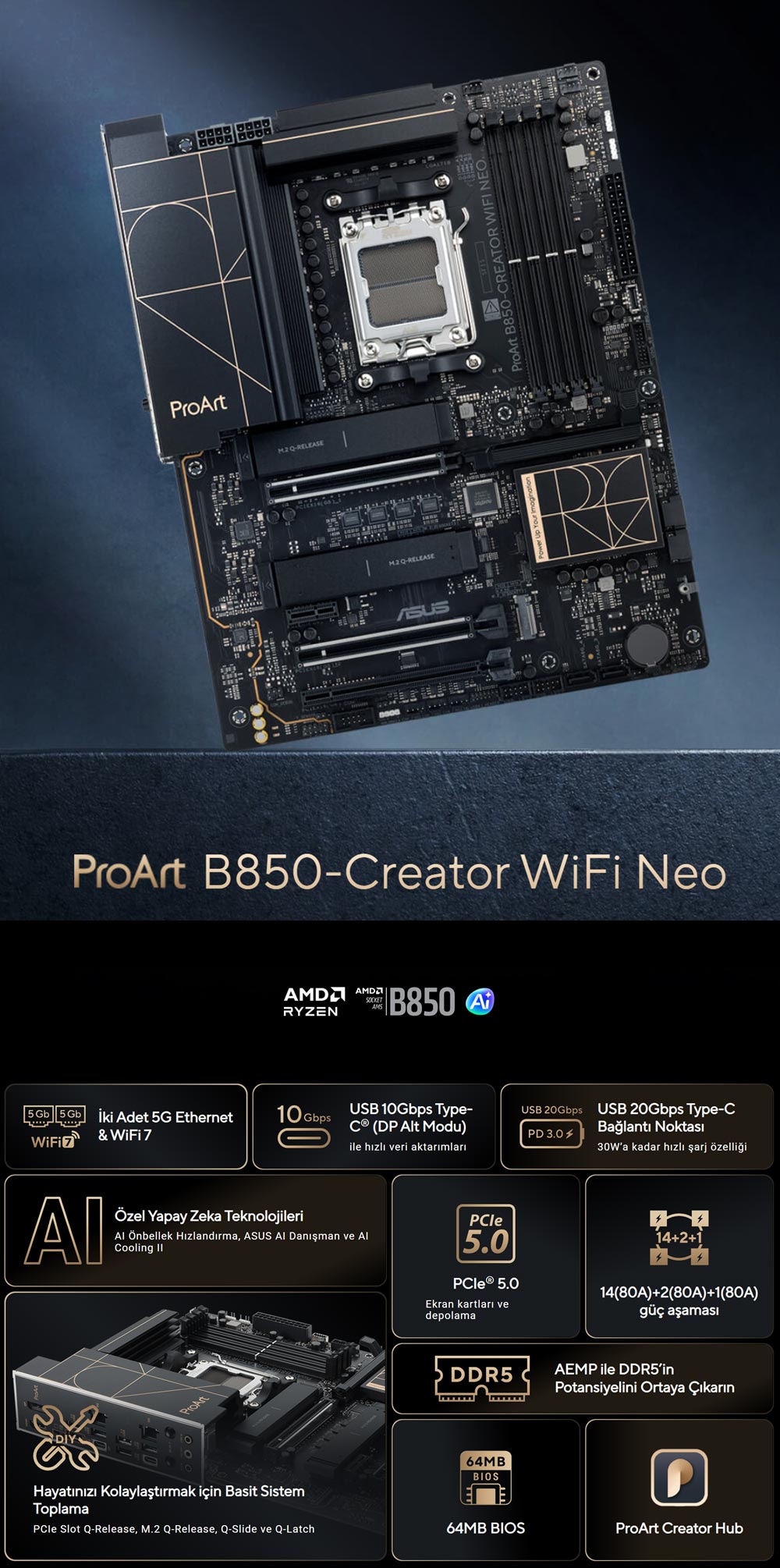 PROART B850-CREATOR WIFI NEO