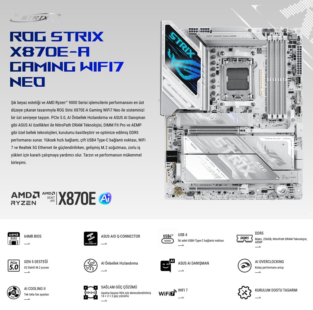 ROG STRIX X870E-A GAMING WIFI7 NEO