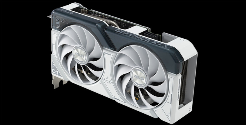 Asus DUAL-RTX4060TI-O8G-WHITE 8GB GDDR6 Ekran Kartı