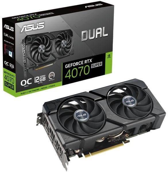 ASUS DUAL GeForce RTX 4070 SUPER EVO OC 12GB Ekran Kartı a3