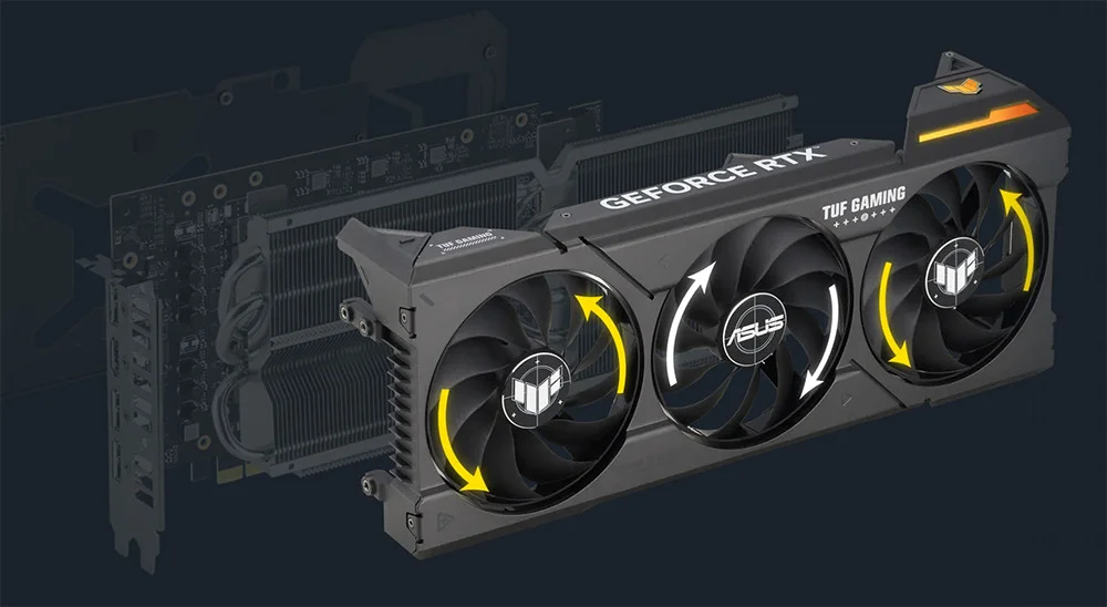 Asus Tuf GeForce RTX 4070 SUPER TUF-RTX4070S-O12G-GAMING 192Bit DX12 DLSS 3 Gaming (Oyuncu) Ekran Kartı