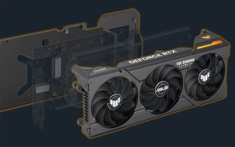 Asus Tuf GeForce RTX 4070 SUPER TUF-RTX4070S-O12G-GAMING 192Bit DX12 DLSS 3 Gaming (Oyuncu) Ekran Kartı