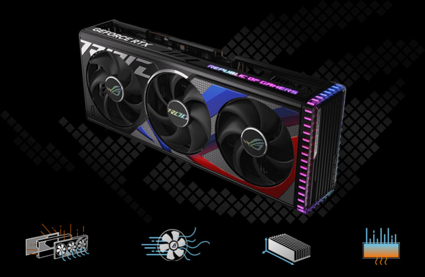 Asus ROG-STRIX-RTX4080-16G-GAMING Ekran Kartı