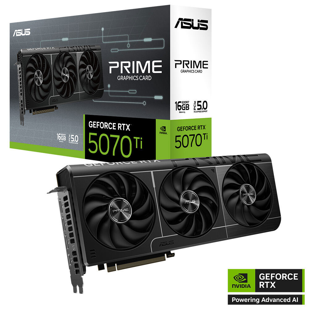 ASUS PRIME GeForce RTX™ 5070 Ti 16GB GDDR7