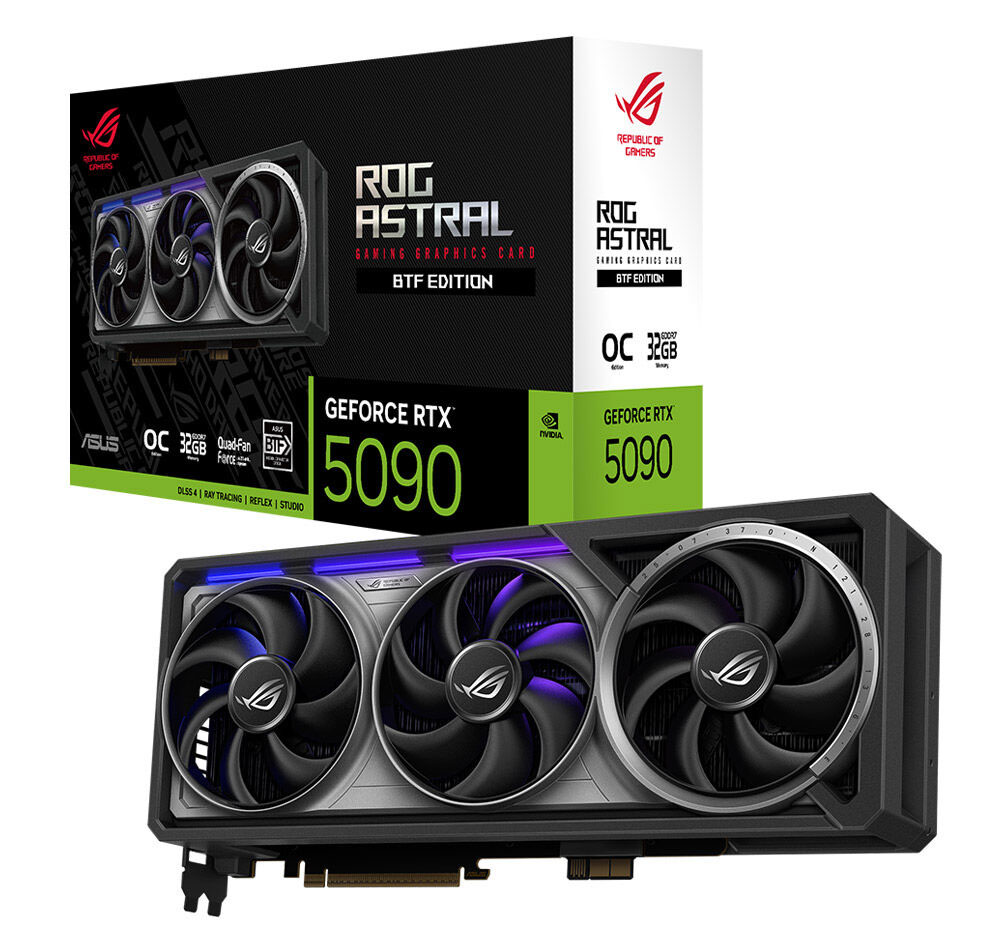 ROG Astral GeForce RTX&trade; 5090 32GB GDDR7 BTF OC Edition