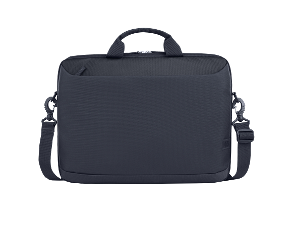 HP Everyday 16 inch laptop briefcase front strap white