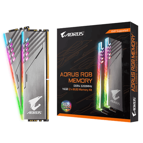 AORUS RGB Bellek 3200 MHz