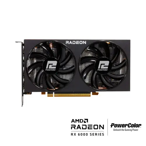 POWERCOLOR FIGHTER RX 6600 8GB GDDR6 128Bit DX12 Gaming (Oyuncu) Ekran Kartı