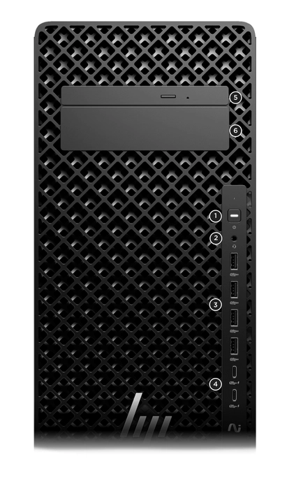 hp z2 tower g1i b34k0es on portlar
