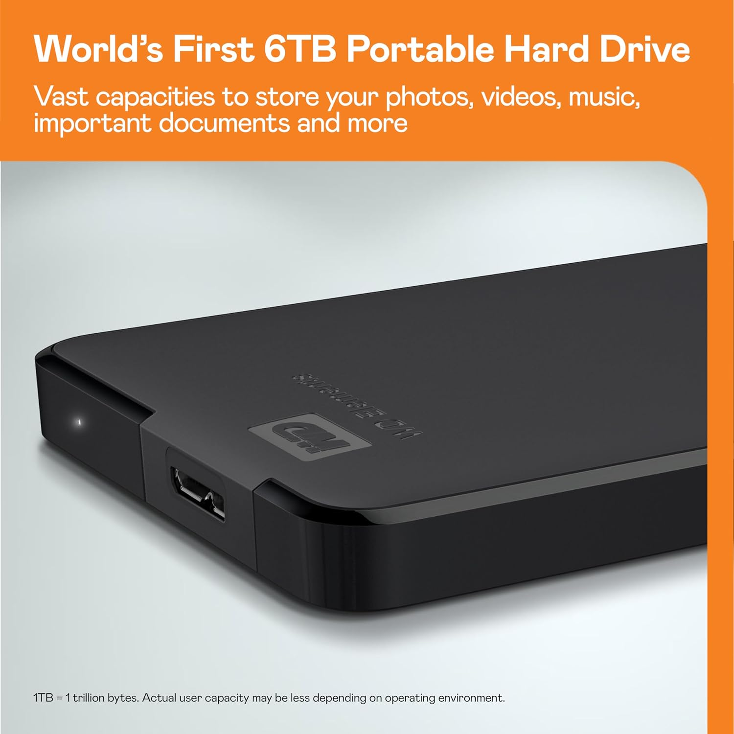 Western Digital Elements 5TB Siyah Taşınabilir HDD (WDBU6Y0050BBK-WESN)