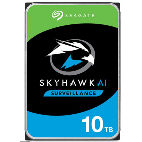 Seagate Skyhawk AI ST10000VE001 10TB 3.5” SATA 3 Güvenlik Diski