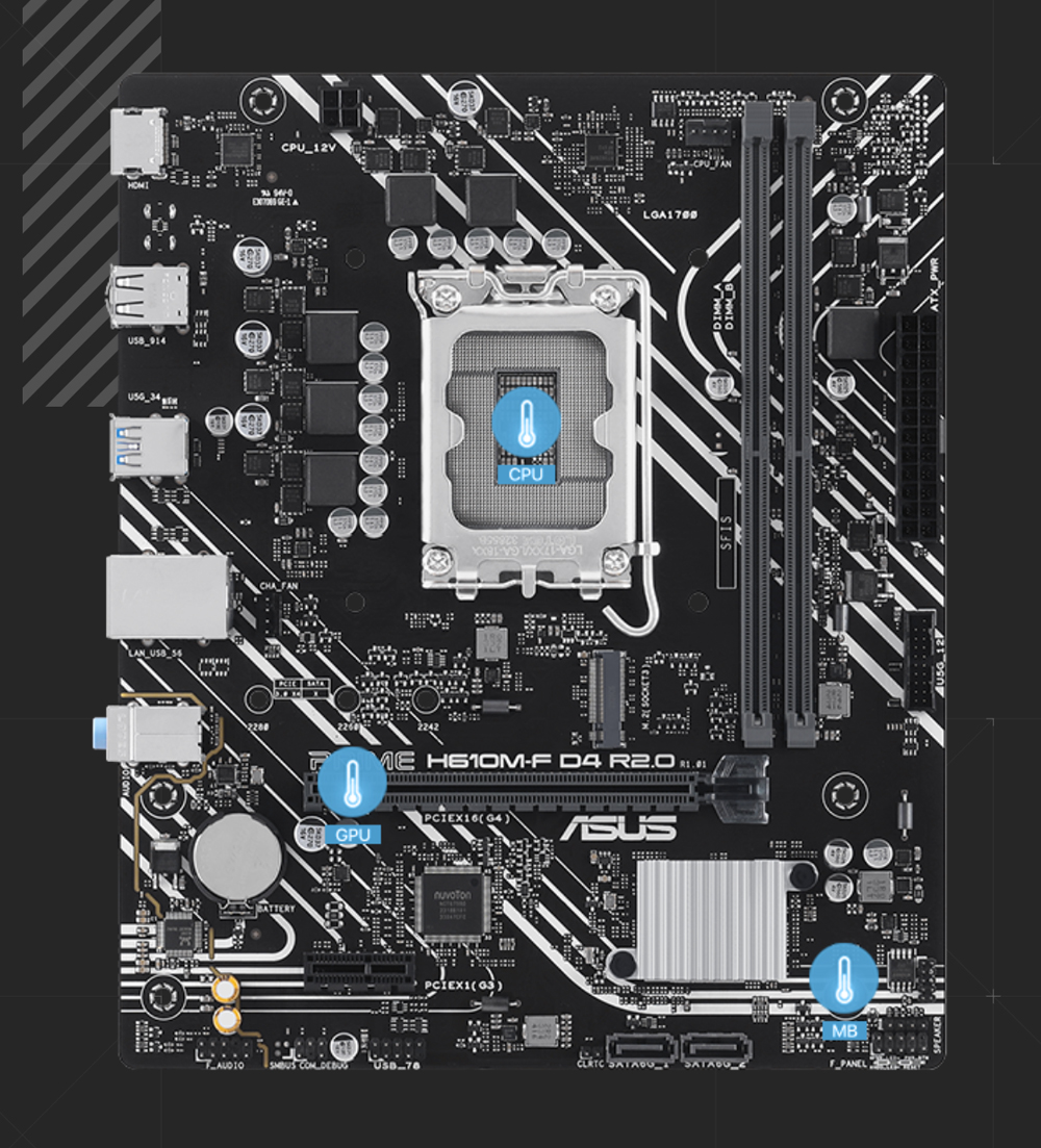 PRIME H610M-F D4 R2.0 PRIME H610M-F D4 R2.0