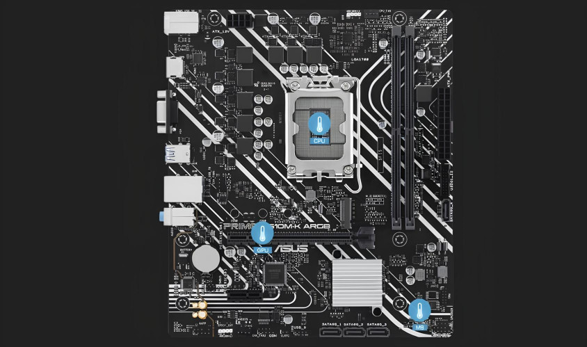 Asus Prime H610M-K ARGB Intel D5 Gaming Anakart