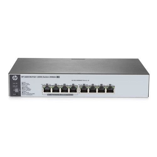 HP OfficeConnect 1820 8G Poe J9982A 8 Port Gigabit Switch