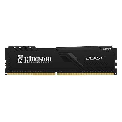 Kingston Beast Black 16gb 3200mhz Cl16 Intel Xmp 2.0 Ddr4 Ram (kf432c16bb 16tr) Hh2