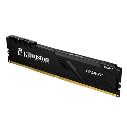 Kingston Beast Black 16gb 3200mhz Cl16 Intel Xmp 2.0 Ddr4 Ram (kf432c16bb 16tr) Hh4