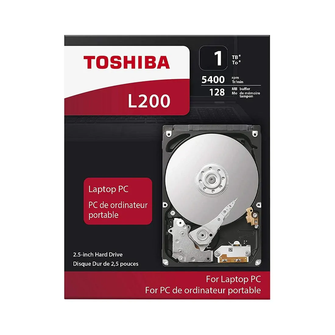 Toshiba L200 1TB HDWL110UZSVA Laptop Drive (2.5) - FGTECH STORE