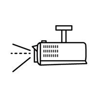 BenQ LH750 with offset designed for ceiling mount