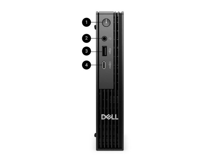Dell Pro Micro QCM1250 Bağlantı Noktaları