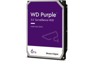 WD Purple<sup>™</sup> Surveillance Hard Drive 6TB